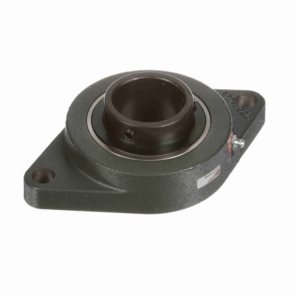 Mounted Cast Iron Two Bolt Flange Ball Bearing, VF2S-55MM